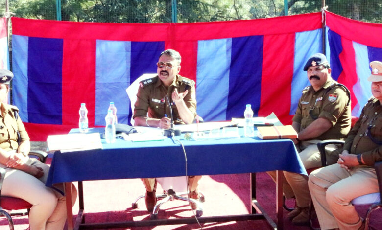 Monthly crime seminar organized in Police Line Chamba