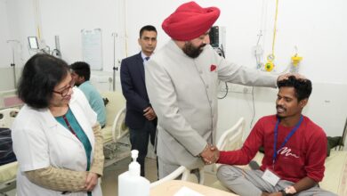 The Governor reached AIIMS Rishikesh and inquired about the well being of the workers rescued from Silkyara Tunnel