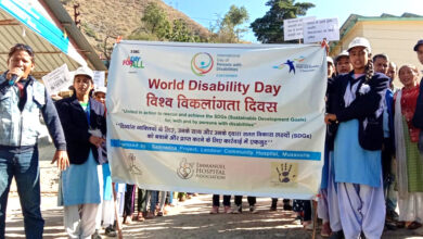 Awareness rally organized by Samvedna Project on World Disability Day