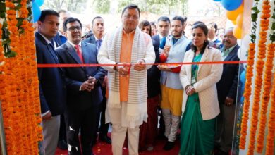 GMVN in the Secretariat premises. Chief Minister inaugurated the canteen established by