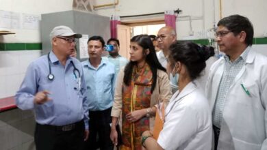 Nainital Mission Director NHM Swati S. Bhadauria conducted surprise inspection of hospitals