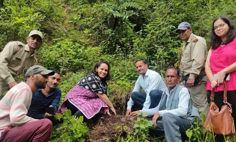 Harela program in Rauthus belly Local villagers jointly respected the environment