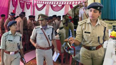 Half yearly inspection of Kamptee police station Area Officer Tehri Oshin Joshi did a thorough review gave strict guidelines