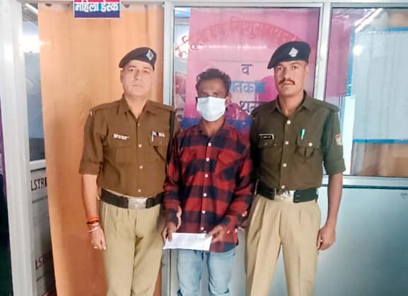 Big action of Thatur Police Smuggler arrested with 5.90 grams of smack in drug free campaign