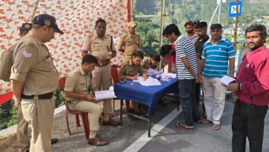 Extensive verification campaign of police in Nainbagh