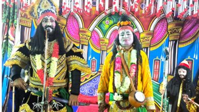 Grand inauguration of mythological Ramlila in Thatur