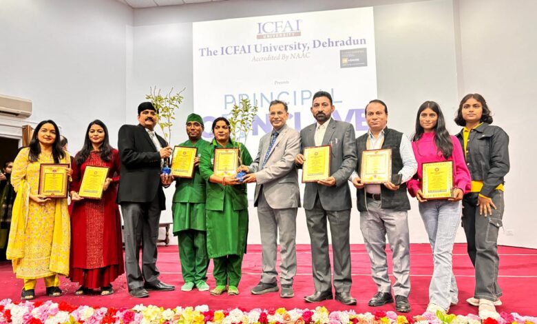 From environment to education ICFAI University expressed concern many names honored