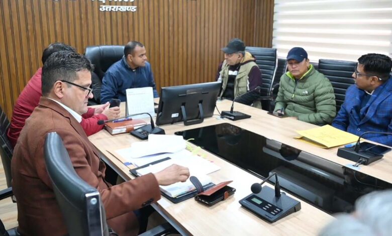 District Magistrate held a review meeting regarding the preparations for the 38th National Games