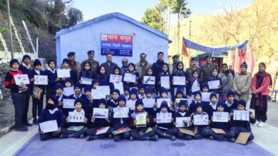 Special campaign on drug eradication and traffic awareness in Thatur