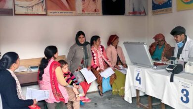 Forest department organized free medical camp in Kempty more than 200 patients got examined