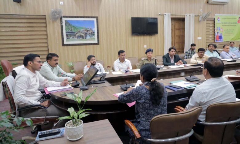 Preparations for Chardham Yatra intensify Administration tightens its belt instructions to complete the arrangements on time
