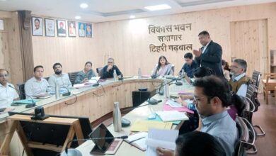 Emphasis on promoting entrepreneurship in the district level workshop organized in New Tehri