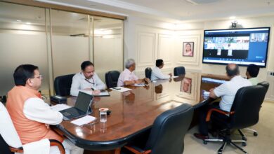 “Chief Minister Pushkar Singh Dhami reviewing preparations for Nanda Devi Raj Jat Yatra 2026