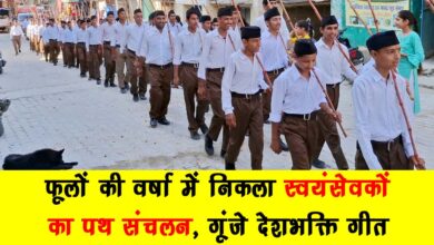 Volunteers marched in a shower of flowers patriotic songs echoed