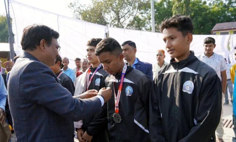 Chief Secretary recognizes the peak sports talent of Champawat